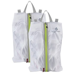 Eagle Creek Pack-It Specter Shoe Sac Set, White/Strobe