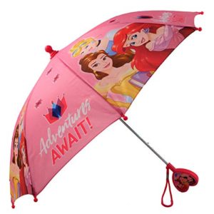 Disney Girls' Little Assorted Character Rainwear Umbrella