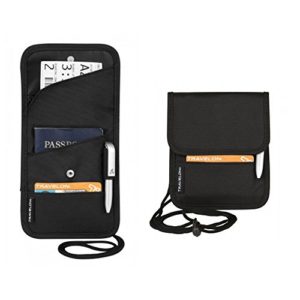 Travelon Folding Id and Boarding Pass Holder, Black