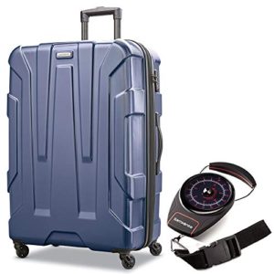 Samsonite Centric Hardside 24" Luggage Navy Blue Bundle