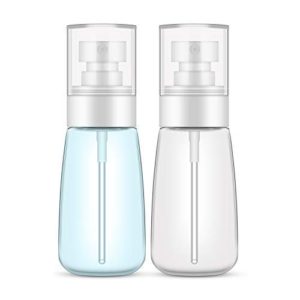 Spray Bottle Travel Size, Yamyone 2Pcs 60ml/2oz Fine Mist Hairspray Bottle