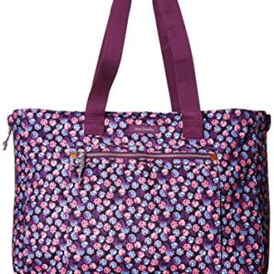 Vera Bradley Lighten Up Expandable Tote, Berry Burst