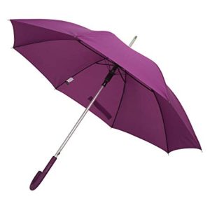 TAHARI Automatic Open Aluminum Shaft Rubberized Grip Handle Umbrella