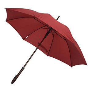 TAHARI Deluxe Automatic Open Wood Handle & Shaft Umbrella