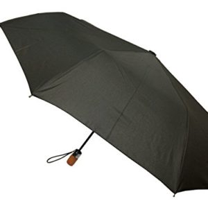 London Fog Auto Open Close Umbrella, Black