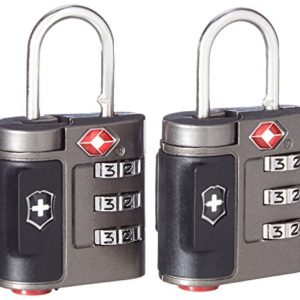 Victorinox Travel Sentry Approved Combination Lock Set, Grey