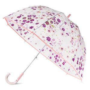 Kate Spade New York Purple/Blush Floral Large Dome Umbrella