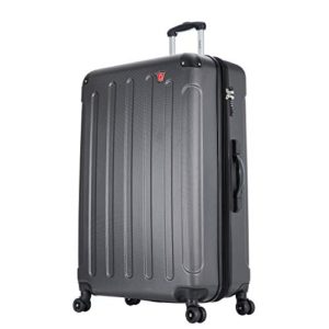 DUKAP Luggage Intely Collection - 32" inch GREY Hardside Spinner