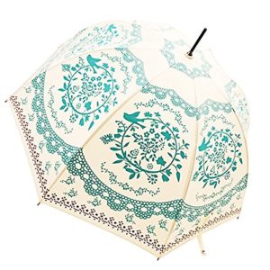 Kung Fu Smith Totem Windproof Umbrella for Girls and Women