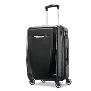 Samsonite Winfield 3 DLX Hardside Luggage, Black, Carry-On