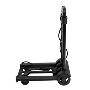 Blacgic Mini Folding Luggage Cart,Lightweight Premium Luggage Cart Travel Trolley