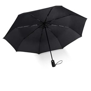 HSX_Z Windproof Travel Umbrella with Teflon Coating Black