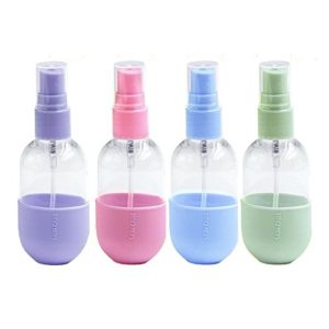 Plastic Spray Bottles 60ML - 2 OZ Empty Clear Mini Travel Bottle TSA Approved