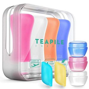 4 Pack Travel Bottles, TSA Approved Containers, 3oz Leak Proof Travel Accessories