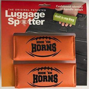 Luggage Spotter Texas Longhorns Luggage Handle Wraps with Inside I.D. Pocket