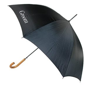 ShedRain Men's Classic Groom Wedding Stick Umbrella