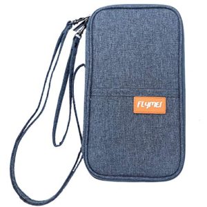 FLYMEI Travel Wallet Passport Holder, Family Passport Holder