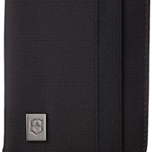 Victorinox Passport Holder with RFID Protection, Black/Black Logo