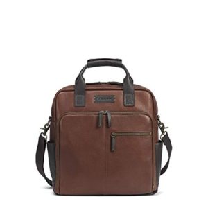 Trask Men's Jackson Zip Top Field Tote Brown American Bison