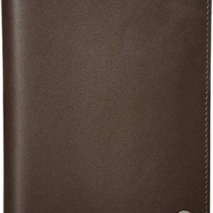 Victorinox Altius Edge Leibnitz Passport Cover w/RFID Dark Earth Leather