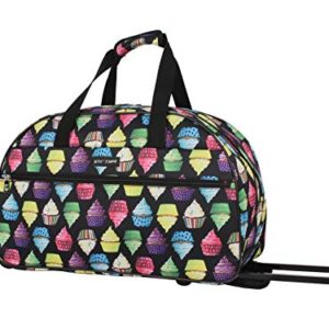 Betsey Johnson Designer Carry On Luggage Collection - Lightweight Pattern