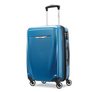 Samsonite Winfield 3 DLX Hardside Luggage, Blue/Navy, Carry-On