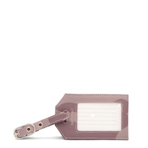 Matt & Nat Trotter Vintage Luggage Tag, Camo Orchid