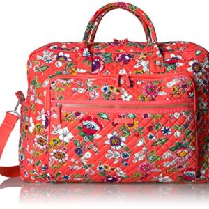 Vera Bradley Women's Iconic Grand Weekender Travel Bag-Signature