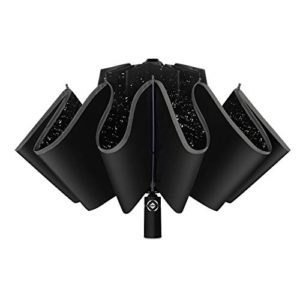 JATEN Inverted Umbrella, Reverse folding umbrella, Automatic Open Golf Umbrella