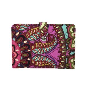 Vera Bradley Signature Travel Passport Wallet, Resort Medallion