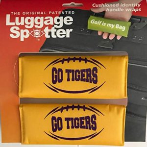 Luggage Spotter LSU Tigers Luggage Handle Wraps with Inside I.D. Pocket