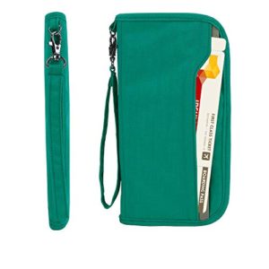 RFID Travel Passport Wallet & Documents Organizer