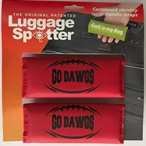 Luggage Spotter Georgia Bulldogs Luggage Handle Wraps with Inside I.D. Pocket