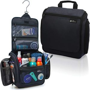 Hanging Travel Toiletry Bag for Men and Women - Large Cosmetics, Makeup