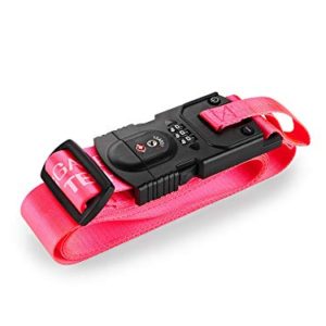 Luggage Strap With Scale and TSA Approved Lock By Luggage Tech