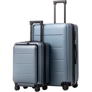 COOLIFE Luggage Suitcase Piece Set Carry On ABS+PC Spinner Trolley