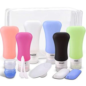 Travel Bottles, Bontip Leakproof Silicone Travel Containers