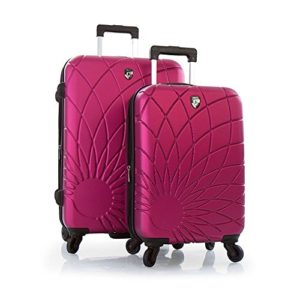 Heys Solar Spinners 2 Pc Set Lightweight Hard Side Luggage Set