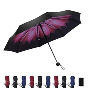 SY COMPACT Travel Compact Umbrella Mini Lightweight Umbrellas for Women