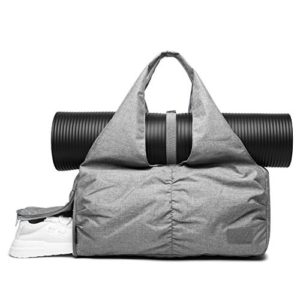Travel Yoga Gym Bag for Women, Carrying Workout Gear, Makeup