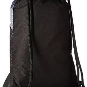 adidas Unisex Alliance II Sackpack, Grey Heather/Black/White