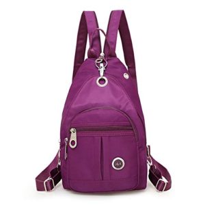 Mini Shoulder Backpack Waterproof Crossbody Sling Bag Small Daypack Casual