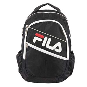 Fila August Laptop/Tablet Backpack, Black, One Size