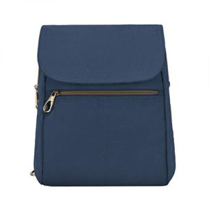 Travelon Anti-theft Signature Slim Backpack, Ocean