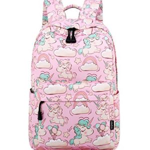 Abshoo Cute Lightweight Unicorn Backpack For Elementary Girls Kids Bookbag