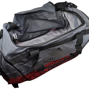 adidas Defender III Duffel Medium, Onix/Scarlet Dapple/Black