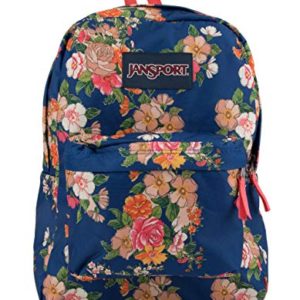 JanSport SuperBreak Paper Floral One Size