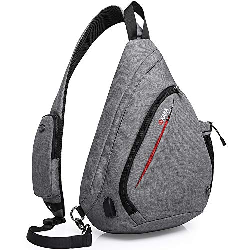 KAKA Sling Bag, Crossbody Backpack Canvas Waterproof Daypack Casual Shoulder SALE ️ Casual ...