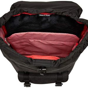 Herschel Little America Backpack with Laptop Sleeve, Black Crosshatch/Black