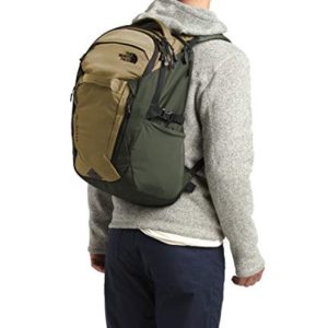 The North Face Surge Backpack, British Khaki/New Taupe Green